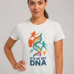 T-shirt Escrime Femme « It’s in my DNA »