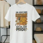 T-shirt Escrime « Un jour sans escrime est un jour perdu »