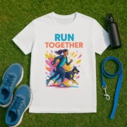 T-shirt Canicross « Run Together »