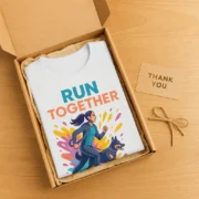 T-shirt Canicross « Run Together »