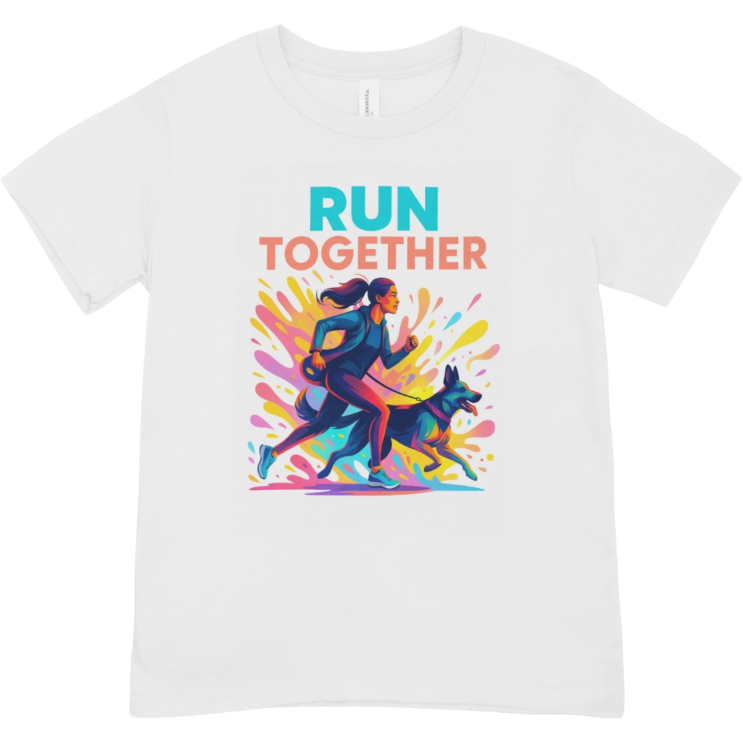 T-shirt Canicross « Run Together »