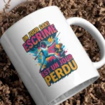 mug escrime un jour sans escrime est un jour perdu illustration escrimeur