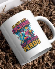 mug escrime un jour sans escrime est un jour perdu illustration escrimeur
